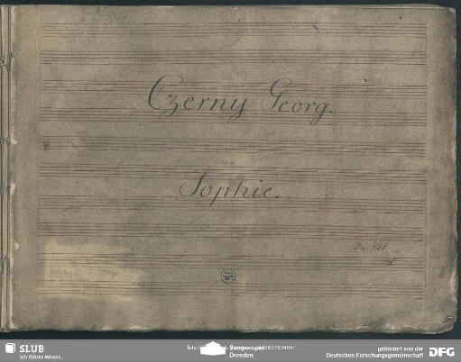 Czerny Georg - Mus.4615-F-501a