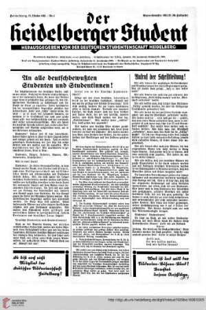 Wintersemester 1931/1932 (69. Halbjahr)