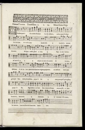 Primus Tenor Tertii Chori