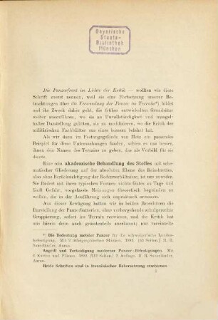Metz durch Panzerfronten verteidigt : Ein Vorschlag zur taktischen Reform des Festungskrieges ; Mit 3 Plänen u. einer Reliefkarte der Umgebung von Metz