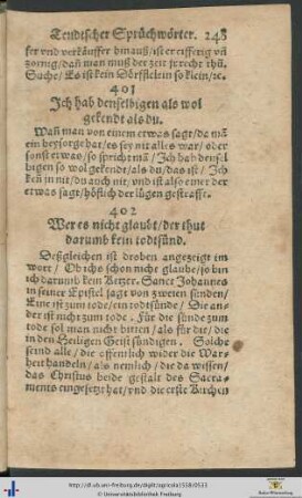 Sprichwörter 401-450