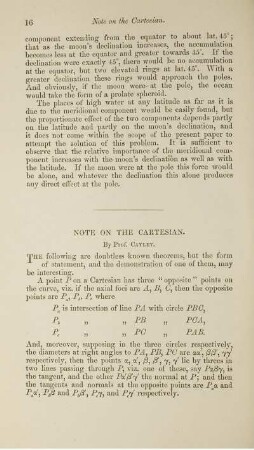 Note on the cartesian.
