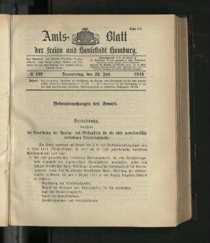 No. 153, 22. Juli 1915