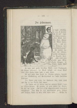 Der Schneemann.