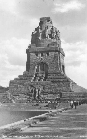 Reichsmessestadt Leipzig: Völkerschlachtdenkmal