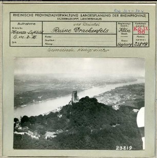 Königswinter, Drachenfels, Burgruine
