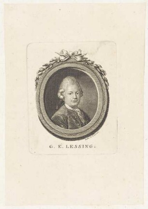 Bildnis des G. E. Lessing