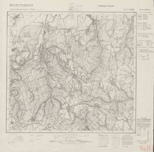 6173 Grätz, Topographische Karte 1:25000 (4cm - Karte)