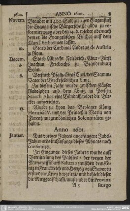 Anno 1601