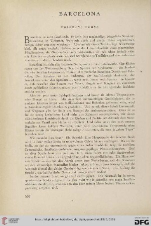 9: Barcelona von Wolfgang Weber
