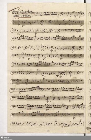 1336. Quartetto: Bel veder d'intorno / Gazzaniga, G.