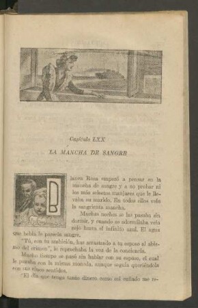 Capítulo LXX - La mancha de sangre