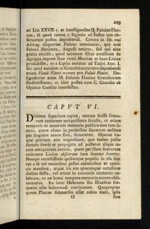 209-220, Diximus superiore capire, tantam fuisse literarum ...