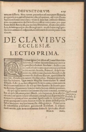 De Clavibus Ecclesiae.