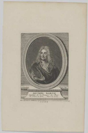 Bildnis des Michel Baron