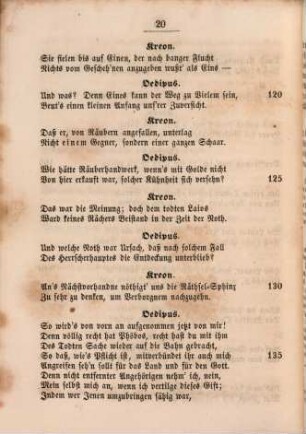 Werke, 1. König Oedipus
