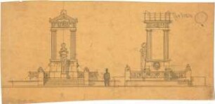 Pfann, Paul; Aschaffenburg; Ludwigsbrunnen - Ansichten