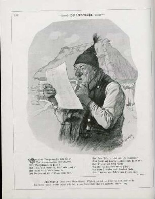 "Selbstbewußt"