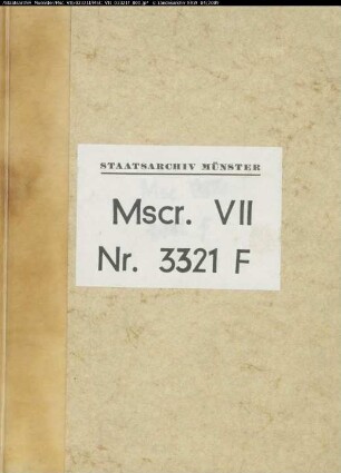 Einkünfteregister der Abtei Herford