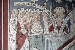 Thronender Christus inmitten der Seligen