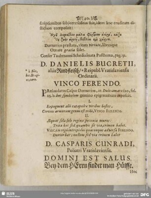 [XXXVII.] D. Casparis Cunradi ...