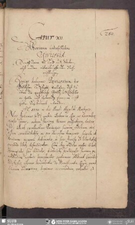 Caput XII. Worinnen unterschiedene Privilegia