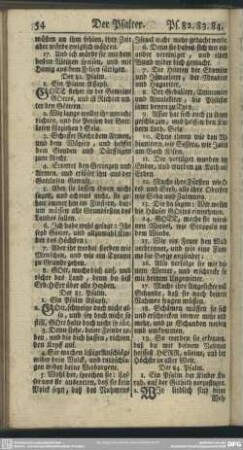 Der 83. Psalm