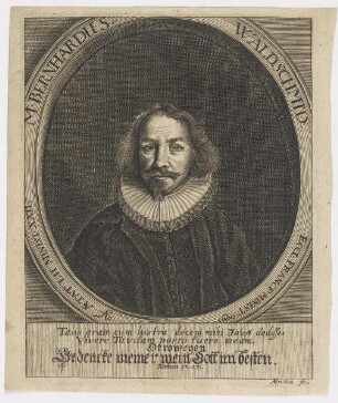 Bildnis des Bernhardus Waldschmid