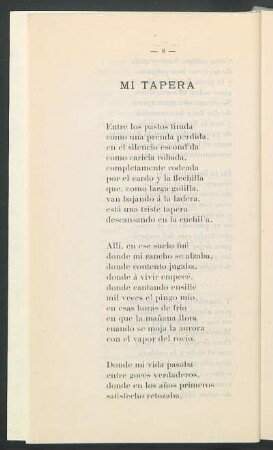 Mi tapera