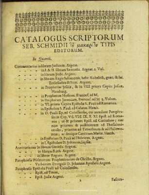 Catalogus Scriptorum