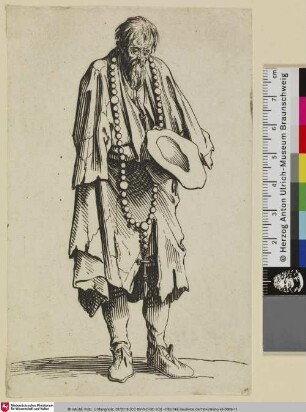 [Der bettler mit dem Rosenkranz; Le Mendiant au rosaire]