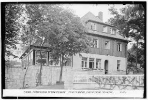 FDGB. Ferienheim Terrassenhof. Pfaffendorf