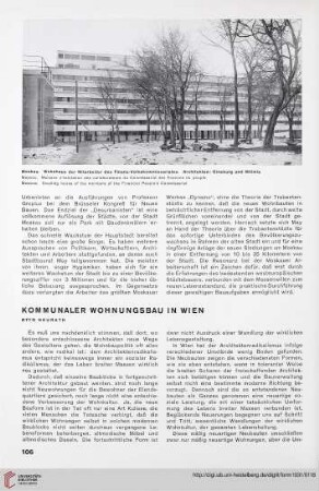 6: Kommunaler Wohnungsbau in Wien