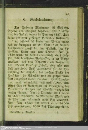 8. Gasbeleuchtung