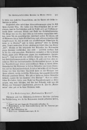 C. Die Gründung der "Rationalen Partei"