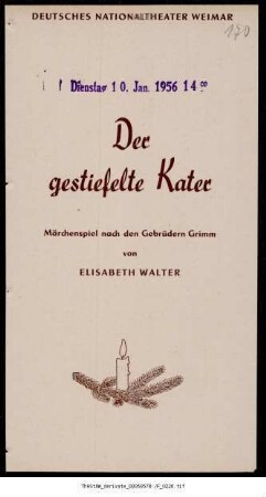 Der gestiefelte Kater