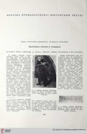 Kronika Stowarzyszenia Historyków Sztuki