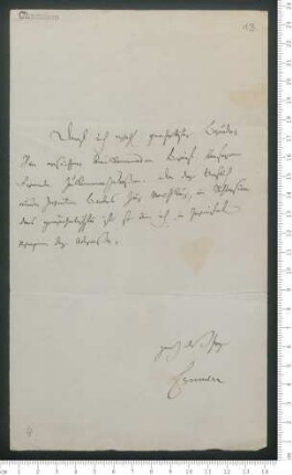 Brief von Paul Erman an Adelbert von Chamisso