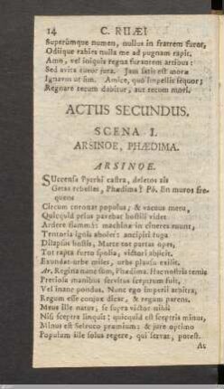 Actus Secundus: Scena I.