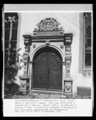 Stadtkirche / Sankt Maria — Portal