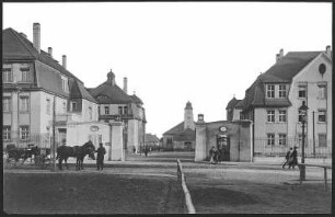 Bautzen. Kaserne des 2. Feld-Artillerie-Regiments No. 28 - Haupteingang