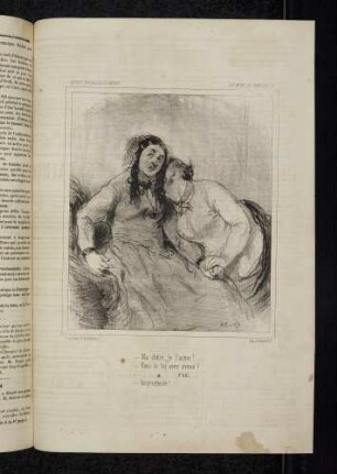 Œuvres nouvelles de Gavarni, Des Mères de famille!, 1.