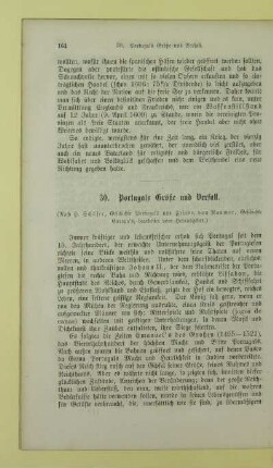 30. Portugals Größe und Verfall