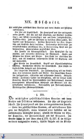 Neunzehnter Abschnitt
