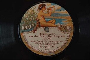"Segens-Arie" aus der Oper "Der Prophet" / (Meyerbeer)