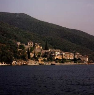 Griechenland, Athos, Kloster Xenofontos an der Westküste
