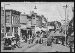 Albany, Oregon. Business Street