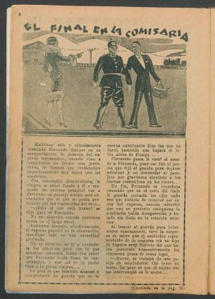 El final en la comisaría