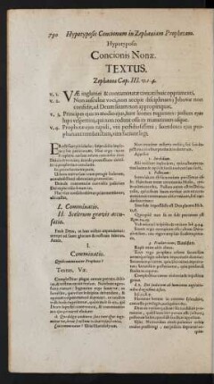 Concionis Nonae.