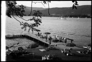 Maria Wörth: Badesteg am Wörther See